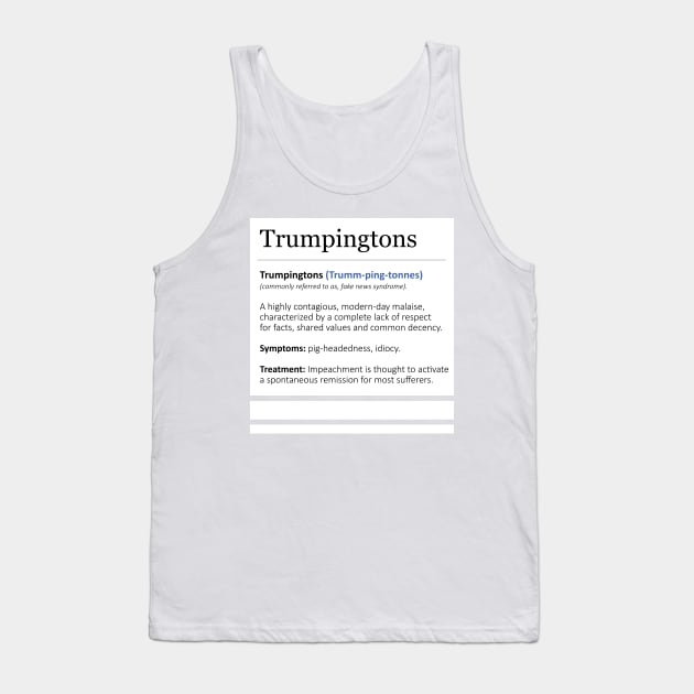 Trumpingtons Tank Top by caravantshirts